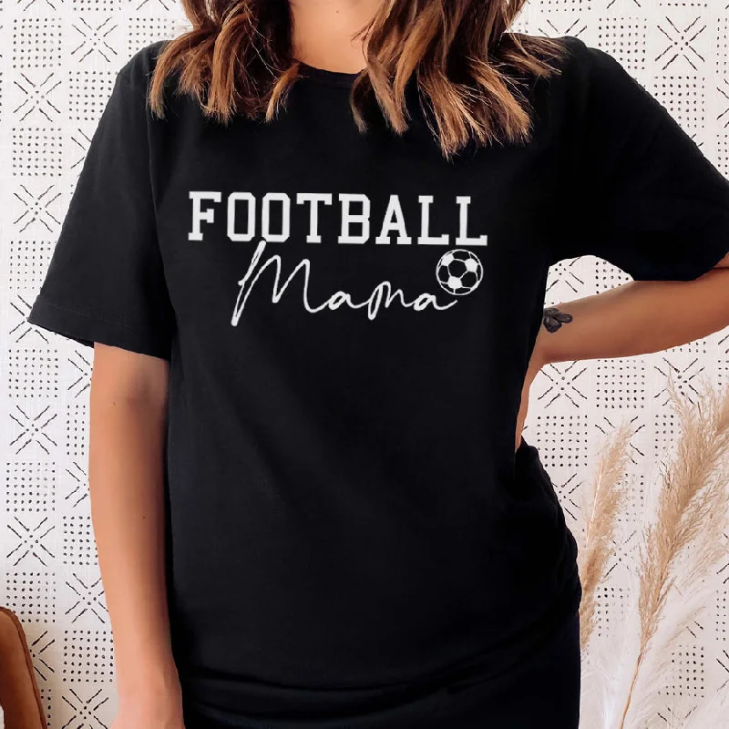 Mama & Fan- Football Mama Logo T-Shirt