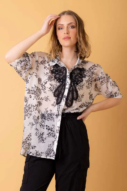 Alexander Shirt Black Floral