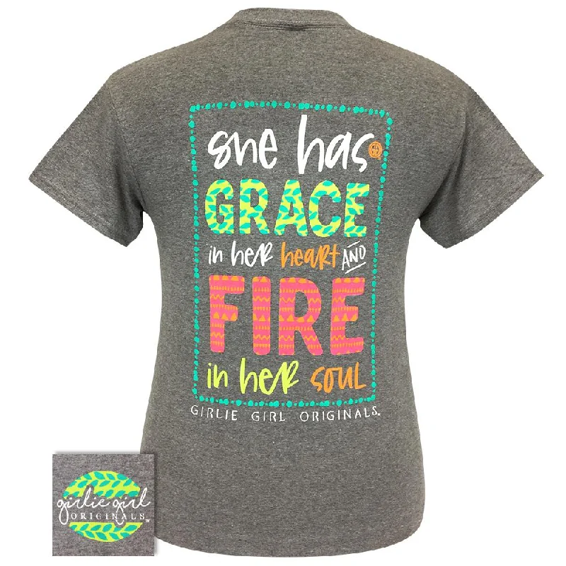 Grace and Fire-Graphite Heather SS-2239