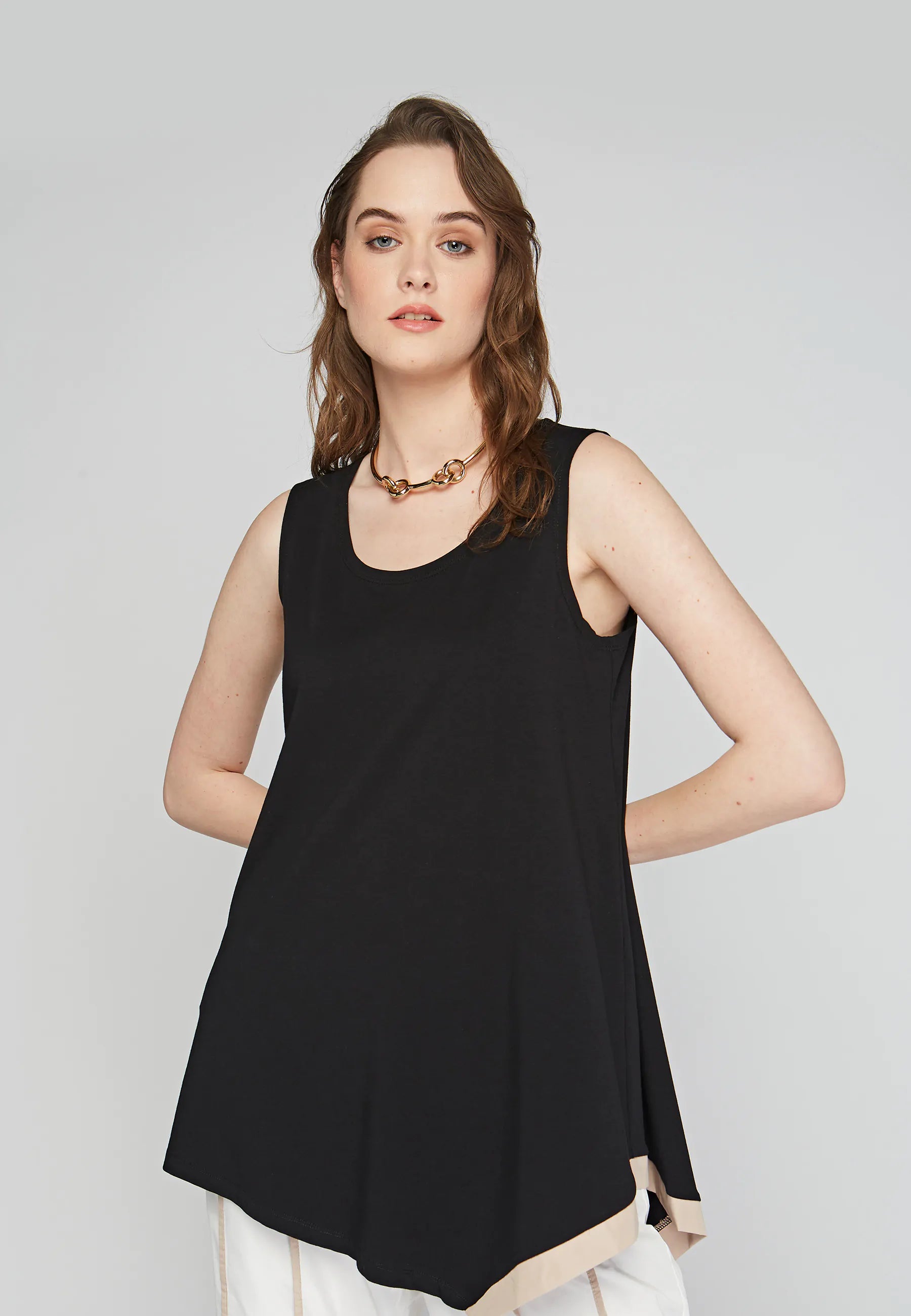 HARMONY Cotton jersey top