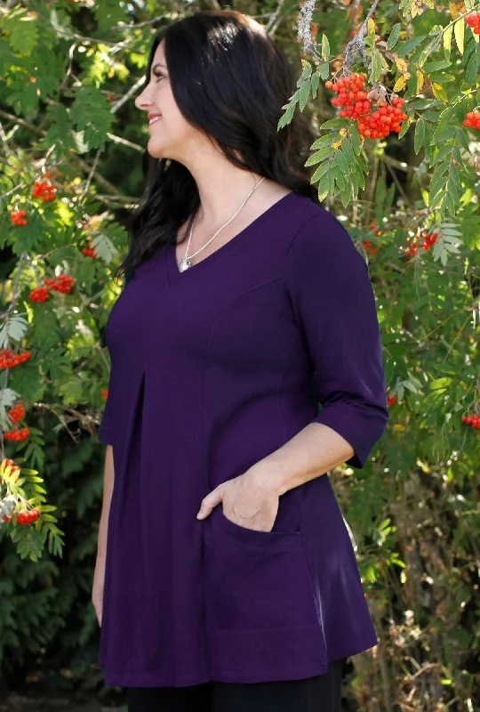 Playful Tunic - Amethyst Bamboo