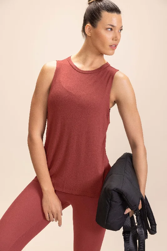 Long Flow Tank Top