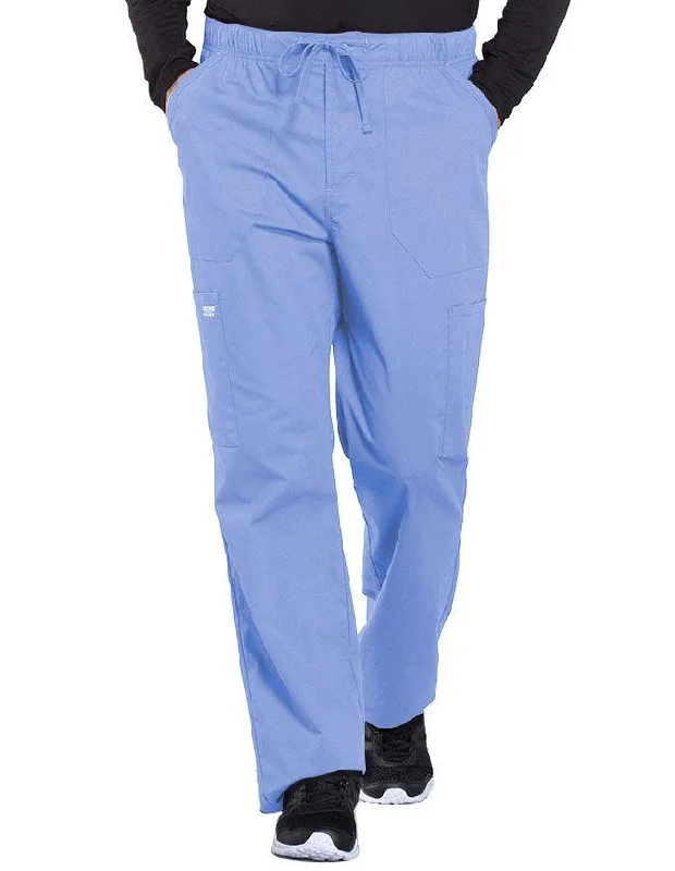 Cherokee Workwear Professionals Men's Tapered Leg Drawstring Cargo Pant