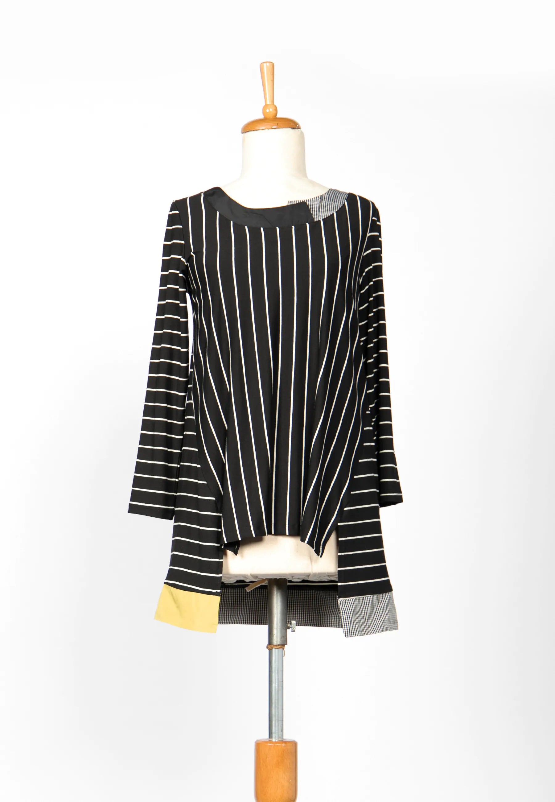 NOVA Striped, viscose jersey blouse