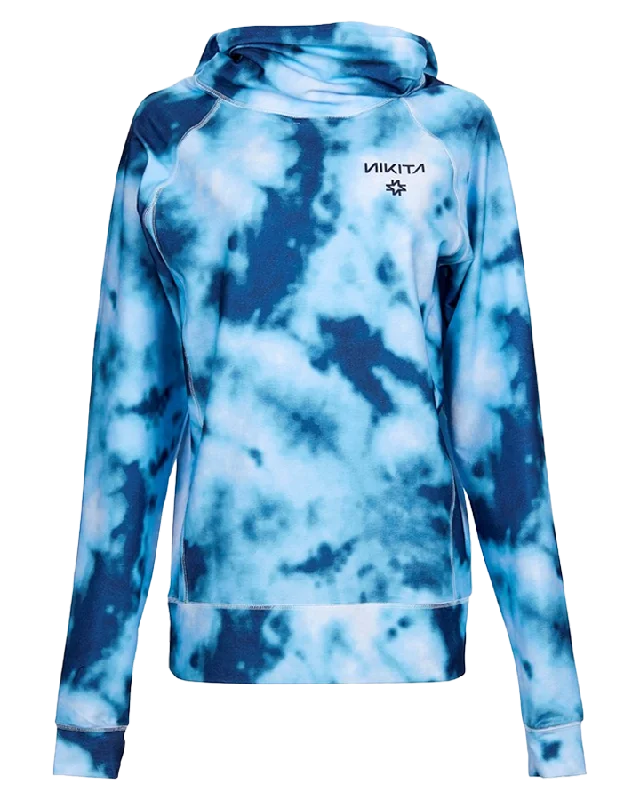 Nikita Womens Post Crew - Tie Dye