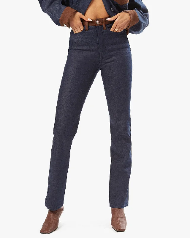 Color Block Indigo Comfort Stretch Icon Jeans