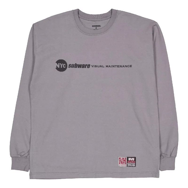 Nh X Subware . Tee Ls-3 Gray