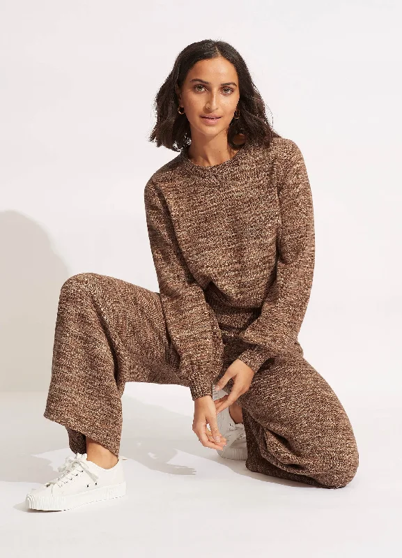 Maple Knit Pant  - Sepia