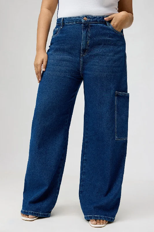 Curve Pintuck Straight Pocket Pants