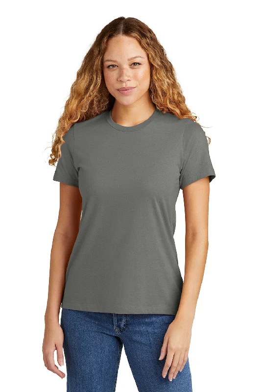 Gildan Womens Softstyle CVC Short Sleeve Crewneck T-Shirt - Gunmetal Grey