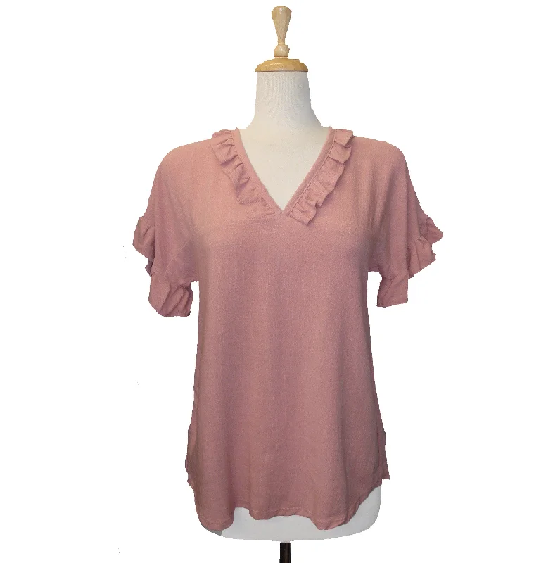 Mia Top - Pink - Sale