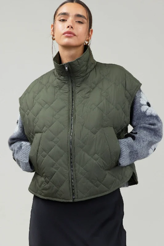 Autumn Whispers Puffer Vest