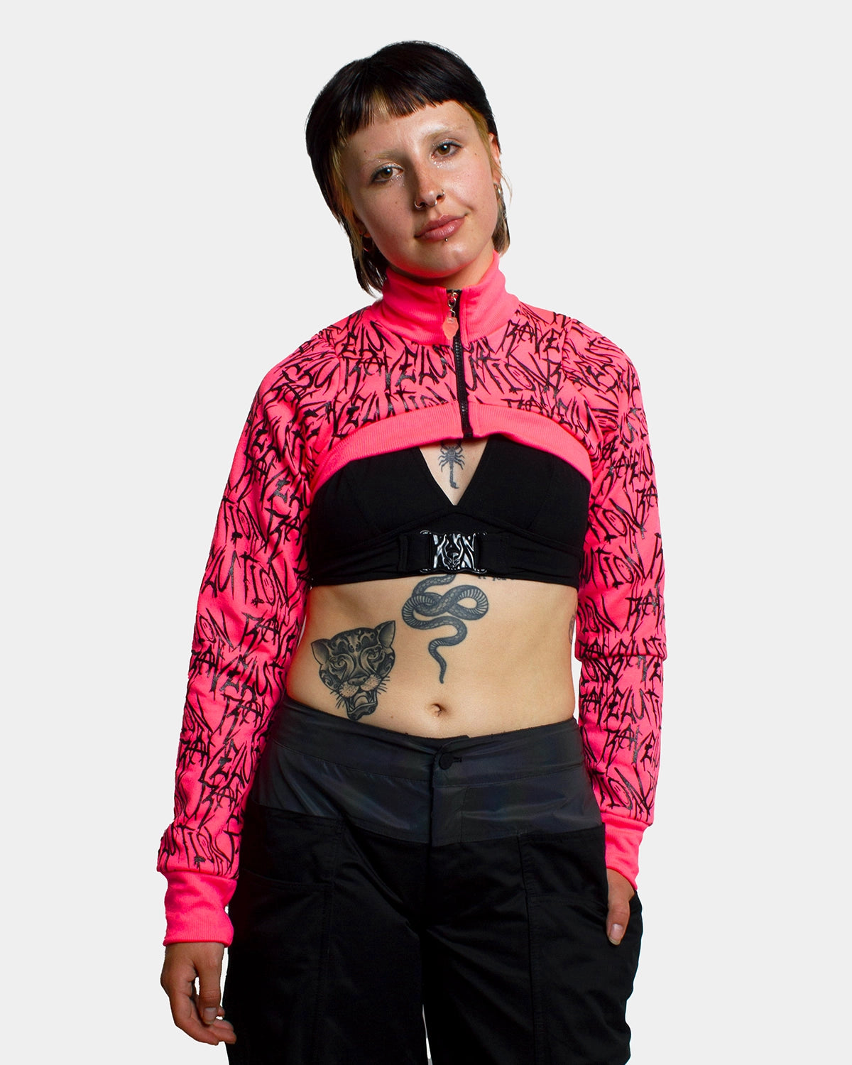 RAVELUTION SHRUG WOMENS UV FLOU PINK