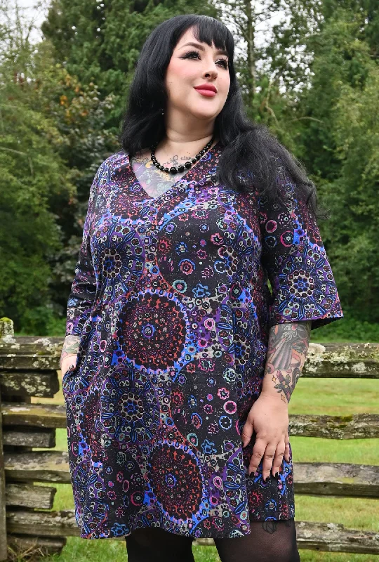 Greta Garden Tunic - Dark Millefiore