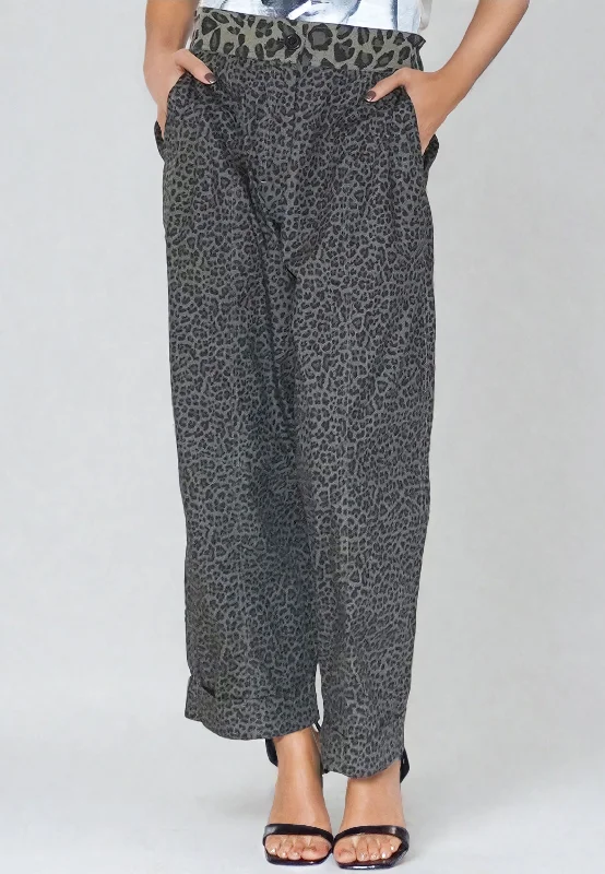 ENERGY LEOPARD TROUSERS