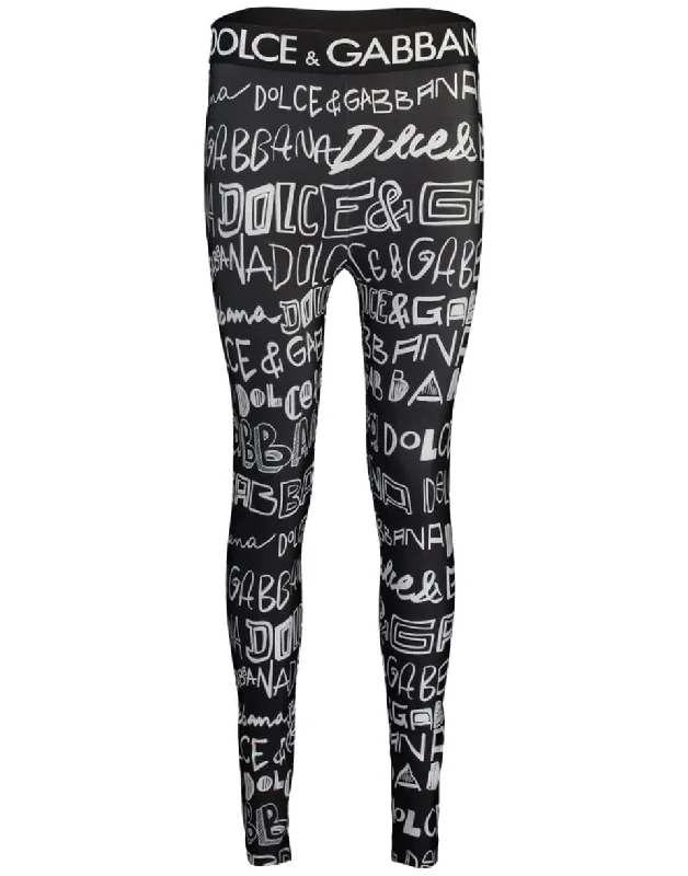 Graffiti Print Legging