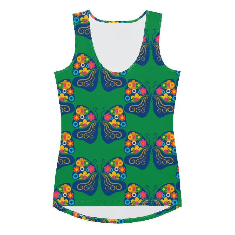 FAB FLOVERYFLY green - Tank Top