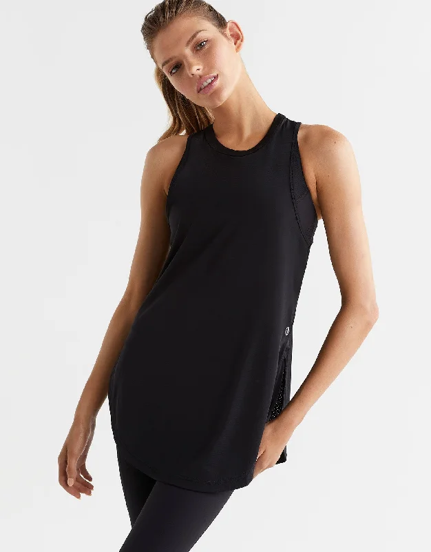 ZELA Mesh Tank - Black