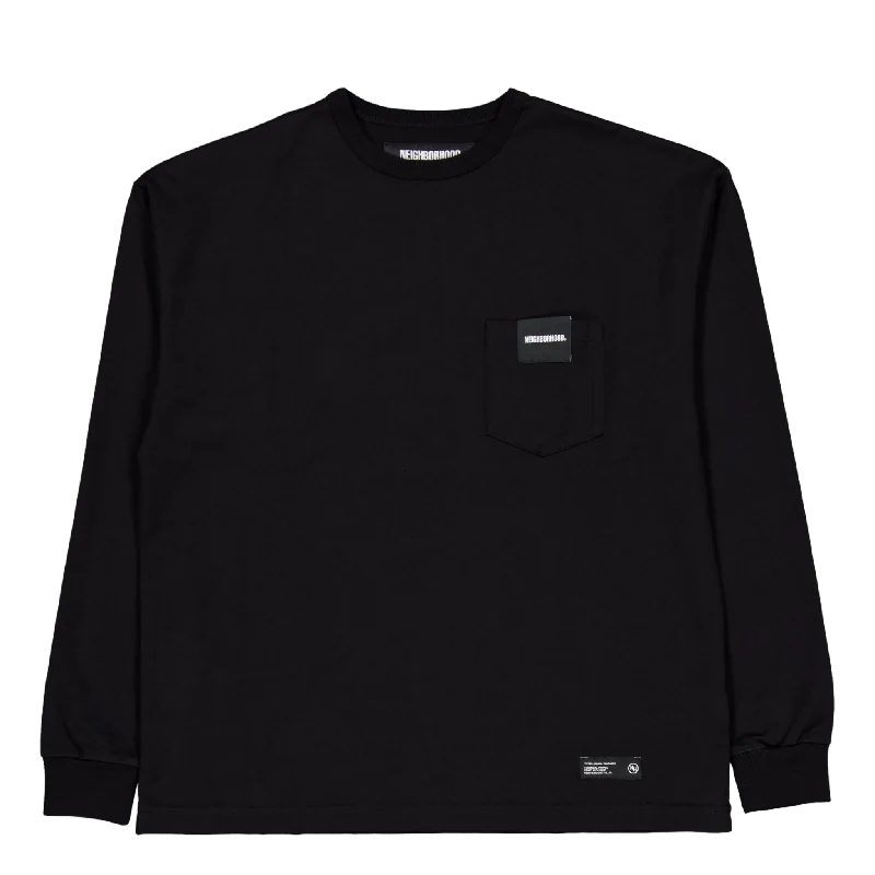 Classic-p Crewneck Ls Black