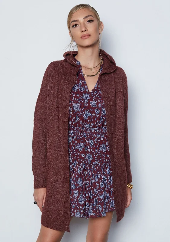 Kendra Hooded Cardigan Petite - FINAL SALE