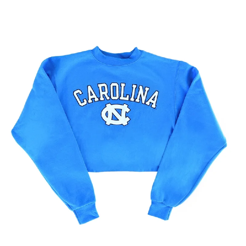 Carolina Blue UNC Basic Cropped Crewneck Sweatshirt by Champion