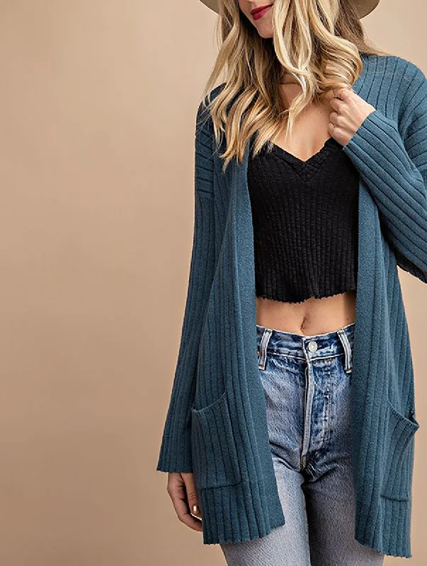 Lovely Life Ribbed Cardigan